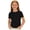 Black, variant on Yeaiivve Girls Cute Tops for Summer Short Sleeve Ribbed T-Shirts Kids Cool Street Style Tee Shirts Solid Color Sweet Shirt for Weekend Trips Green 11-12 Years
