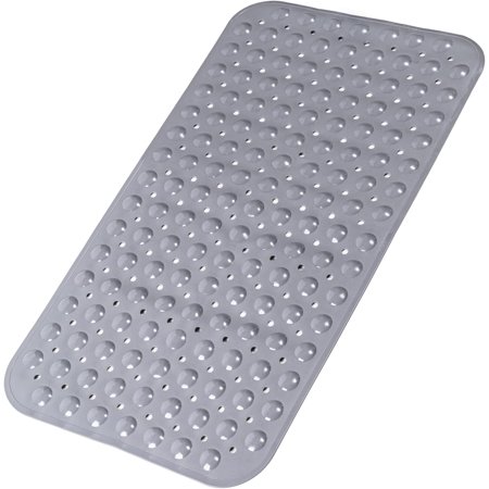 Bathtub and Shower Mats 28 x 15 Inch Non-Slip Bath Mat Machine Washable Bath Tub Mat with Suction Cups & Drain Holes for Bathroom Beige Bathtub and Shower Mats 28 x 15 Inch Non-Slip Bath Mat Machine Washable Bath Tub Mat with Suction Cups & Drain Holes for Bathroom Beige