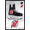 Black Framed Version, variant on NHL New Jersey Devils - Drip Skate 21 Wall Poster, 14.725" x 22.375"