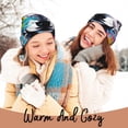 thumbnail image 4 of Susaid Cool Colorful Wolf Print Winter Beanie for Men Women, Lined Beanie Soft Warm Knit Hat Ski Cuffed Cap, 4 of 6