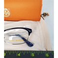 thumbnail image 5 of Tory Burch TY1065 Women's Eyeglasses Silver/Shiny Navy 50 New with box/tags, 5 of 6