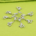 thumbnail image 4 of Flmtop Femmes Tendance Strass Gecko Nombril Bar Ventre Anneau Corps Piercing Bijoux Cadeau, 4 of 10