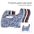 thumbnail image 2 of Placa de Protección para Guitarra TL, Compatible con el Estándar Estadounidense de 8 Orificios para Tornillos. Placa de Protección para Guitarra TL, e., 2 of 5