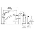 thumbnail image 4 of Elkay LK1500CR Everyday Kitchen Faucet with Escutcheon, 4 of 4