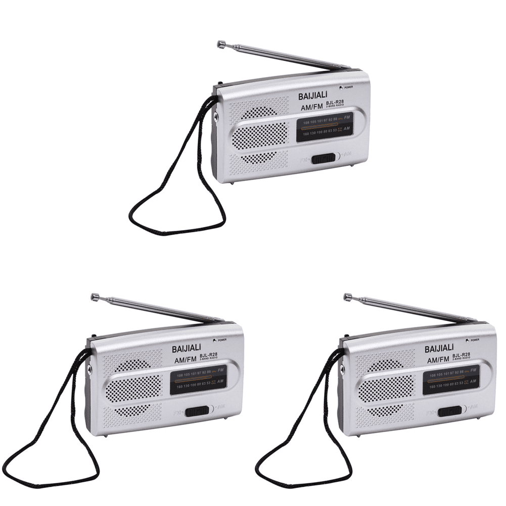 Radio Radios AM/FM digitales Altavoz incorporado Bolsillo de mano Doble ...