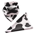 thumbnail image 3 of Bandana con estampado de vaca Beistle Accesorio de fiesta 22 x 22 pulgadas, 3 of 7