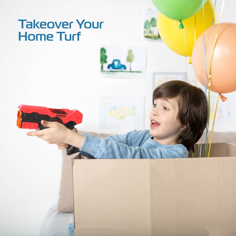 Kiddos Laser Tag Blasters Set, Battery Powered Laser Tag Guns and