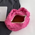 thumbnail image 2 of Bolso de hombro para mujer, bolso con asa superior en la nube a la moda, bolso para axilas para mujer (rosa roja), 2 of 8