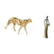 thumbnail image 5 of Figura de guepardo,Figura de guepardo dorado,adorno de escritorio moderno,Figura de escritorio,Artesanía de escritorio con figuras africanas coleccionables,Estatua de dama tribal,pieza de arte, 5 of 8