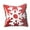 A, variant on HBBKVI Reversible Sequin Pillow Cover 16x16 Inch, Flip Snowflake Deer Christmas Design with Soft Faux Suede Back, Decorative Holiday Throw Pillow Case for Couch Sofa Bed