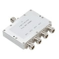thumbnail image 2 of RF Power Splitter 4 Way Divider 800~2500MHz 35W Signal Module Low Loss N Type Interface, 2 of 8