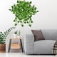 thumbnail image 4 of Decoración de pared colgante artificial verde para interiores, decoración de pared colgante de plástico verde, decoración de pared colgante de flores, falsa decoración de pared colgante verde, planta, 4 of 6