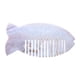 thumbnail image 1 of Peine para desenredar el cabello, peine de bolsillo ancho para hombres, cabello grueso, rizado y ondulado. Pez, 1 of 9