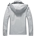 thumbnail image 2 of Chaqueta impermeable MOERDENG para mujer, impermeable y ligera, con capucha, 2 of 7