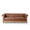 thumbnail image 3 of Kinzie Chesterfield Tufted 3 Seater Sofa with Nailhead Trim, 3 of 8