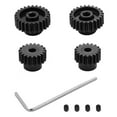 thumbnail image 2 of High Performance Aluminum Motor Gear Replacement for TAMIYA RC Cars (18T/19T/23T/24T) Spare, 2 of 9