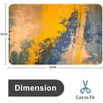 thumbnail image 2 of Abstract Background Made of Colored Bath Rugs 16x24 Inch Non Slip Bath Mat Quick Dry Absorbent Thin Bath Rug Fit Under Door Washable Bath Floor Rugs for Bathroom Bathtub Shower Sink,Multi 5, 2 of 6