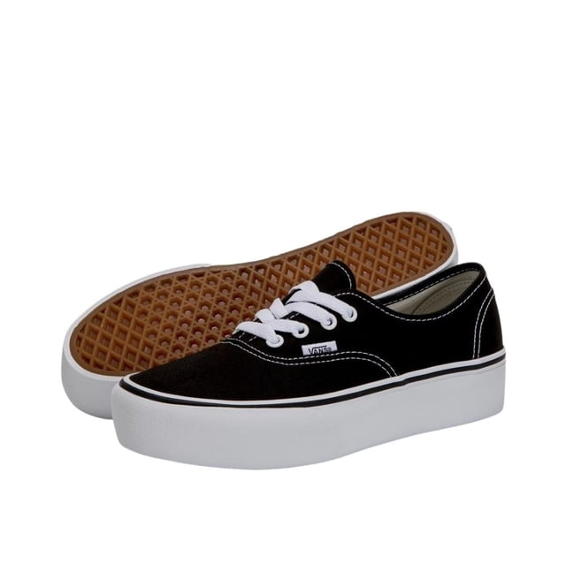 Tenis para Dama Vans Authentic Platform Talla 25.5 Negro