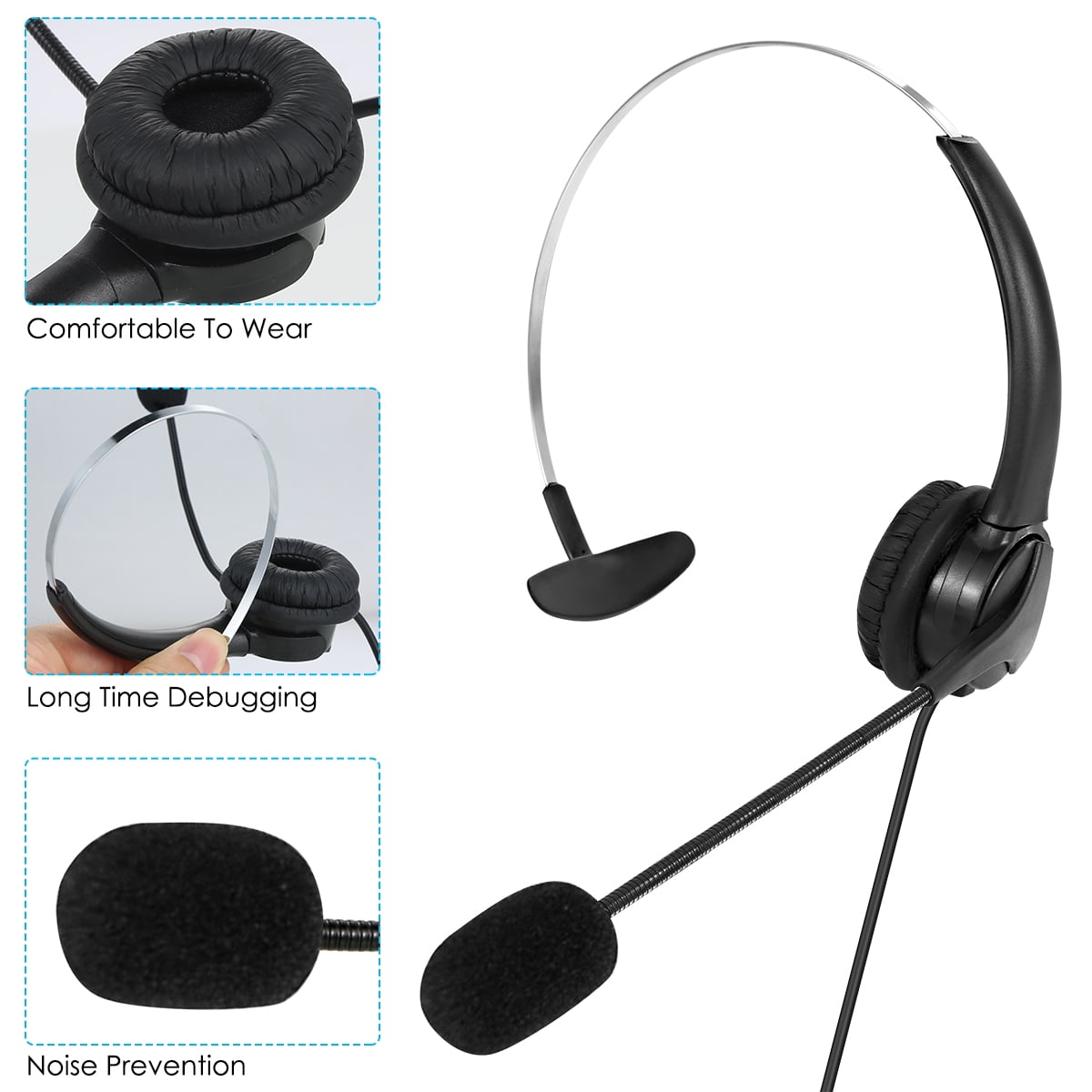 usb headset with mic walmart