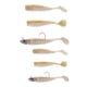 thumbnail image 4 of 6 señuelos de pesca de sábalo de plástico blando con cabeza plomada, cebo de pesca con gusano LY1-04, 4 of 7