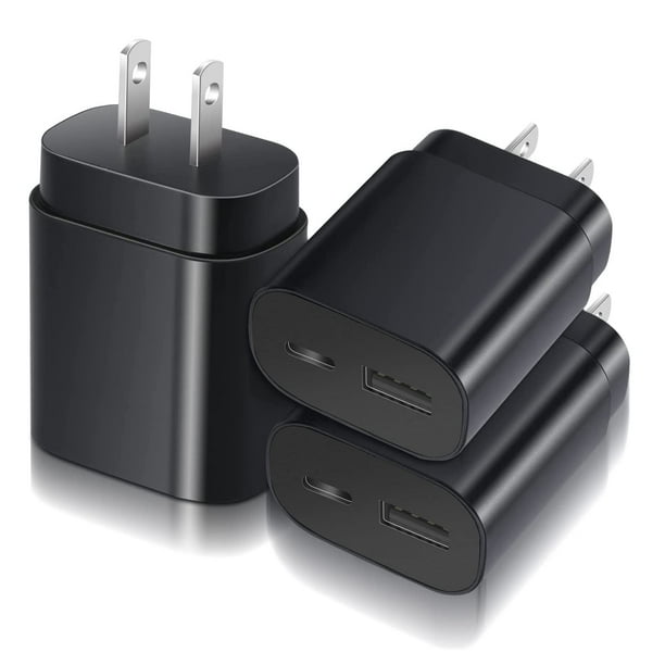 Cargador Samsung Super Fast de 25 W con doble puerto USB C/A Galaxy S22