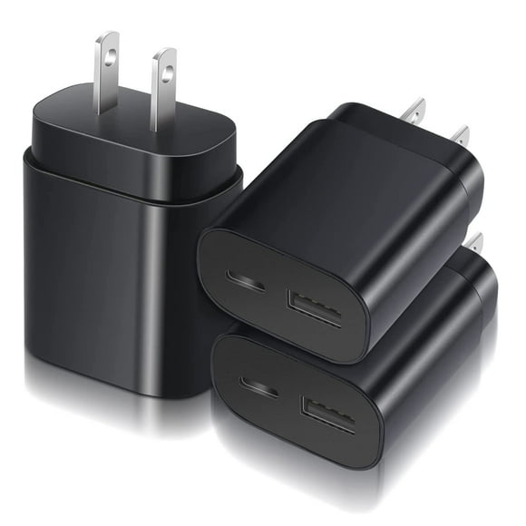 Cargador Samsung Super Fast de 25 W con doble puerto USB C/A Galaxy S22
