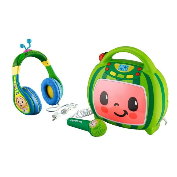 SingAlong MP3 Player with Volume Limiting Kids Headphones