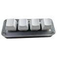 thumbnail image 5 of Wired Mini Keyboard Programmable 4 Key Keypad Small USB Mechanical Acrylic Compact Design for Office Gaming Drawing, 5 of 9