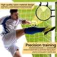 thumbnail image 6 of 2 Pieces Easy to Attach and Detach Soccer Target Net Training, Portable Football Target Net for Corner Shooting Accuracy Practice, Fits Most Standard Goals with Adjustable Long Straps, 6 of 7