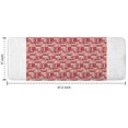 thumbnail image 7 of Red Christmas Patchwork Pattern Kitchen Rug Mat,Kitchen Runner Rugs Non Skid Washable,Decorative Kitchen Floor Mats for Kitchen,Sink,Laundry,17"x47.2", 7 of 7
