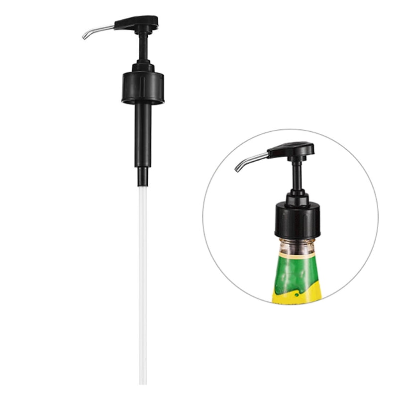 YEUHTLL Dispenser Pump Stainless Steel Nozzle Coffee Syrup Pump Syrup