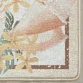 thumbnail image 4 of Milliken Guy Harvey Area Rug FLORAL SHELL Floral Shell Beige Floral, 5' x 8', 4 of 5