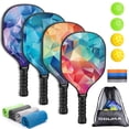 thumbnail image 1 of Juego ligero de 4 palas de pickleball Oguka con pelotas y bolsa, 1 of 7