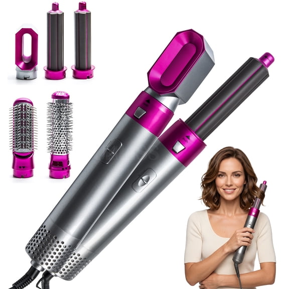 Automatic Hair Curler, Rotating Curling Iron with Temperature Control, Fast Heating Hair Styling Tool with Heat Resistant Glove