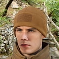 thumbnail image 6 of yuksok Winter Warm Beanie Thick Lightweight Fleece Watch Cap for Cycling Ski Sports Brown, 6 of 9