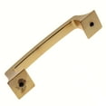 thumbnail image 2 of GlideRite 3 in. Center Classic Base Pull Cabinet Hardware Handle, Brass Gold, 2 of 3