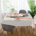 thumbnail image 3 of Yayeee Tablecloths 54" x 72" Rectangle Wrinkle Resistant Party Table Cover, Yellow Cute Flower, 3 of 8