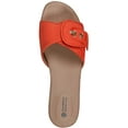 thumbnail image 3 of Giani Bernini Womens Ashllyn Faux Suede Cork Wedge Sandals, 3 of 3