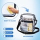thumbnail image 5 of Bolso bandolera transparente Greenpine aprobado por el estadio NFL unisex, 5 of 5