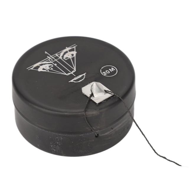 65.6ft Pre Inked Brow Mapping String Professional Beauty Salon Makeup Microblading Marking Thread Black