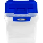 Bankers Box Heavy Duty Plastic File Storage 14 1/4 x 8 3/5x 11 Clear 0086301