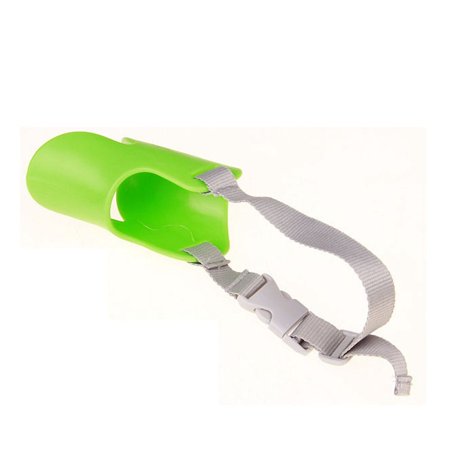 Nylon Mesh Stop Barking Chewing Duck Mouth Leatherette Pet Supplies Anti Bite Covers Puppy Mouth Covers Pet Breathable Muzzle GREEN S