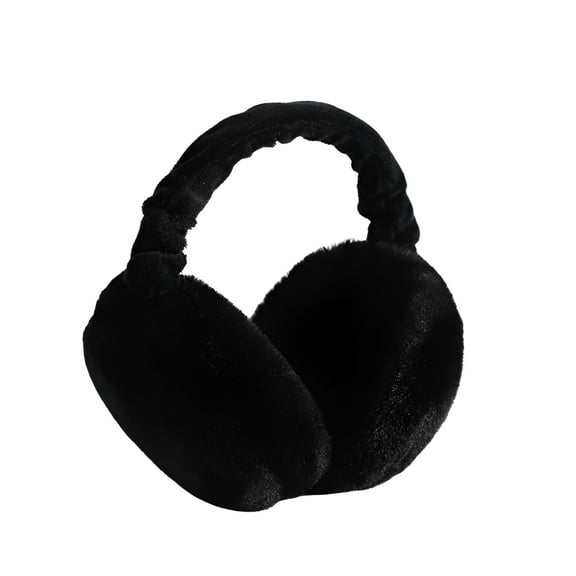 TELOLY Winter Ear Muffs Plush Warm Earmuffs Cute Foldable Outdoor Ear Warmers for Women Girls