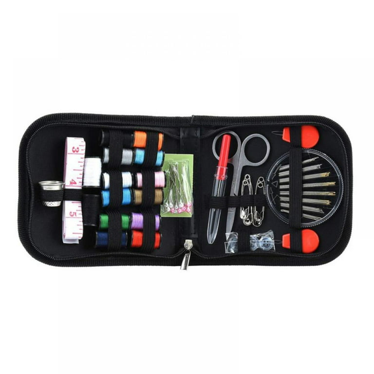 TINKER Simple And Practical Home Travel Sewing Kit, for Adults & Kids,  Beginner Friendly Multi functional Set, 45-Piece, for Emergency Repairs 