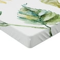 thumbnail image 2 of Ambesonne Watercolor Fitted Sheet 2 Pcs Set, Alluring Sunflowers, Queen, Yellow Green Yellow, 2 of 3