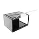 thumbnail image 1 of Cajas de almacenamiento de zapatos apilables transparentes con apertura frontal para organizar zapatillas Negro, 1 of 9