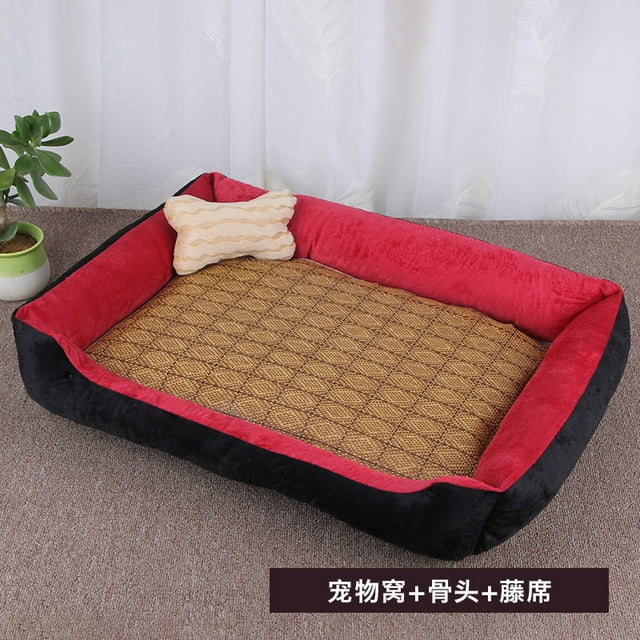 Amazon Kennel Pet Kennel Dog Mat Sleeping Dog Bed Small Dog Sleeping Mat Cold Mat Cat Kennel All Seasons Universal