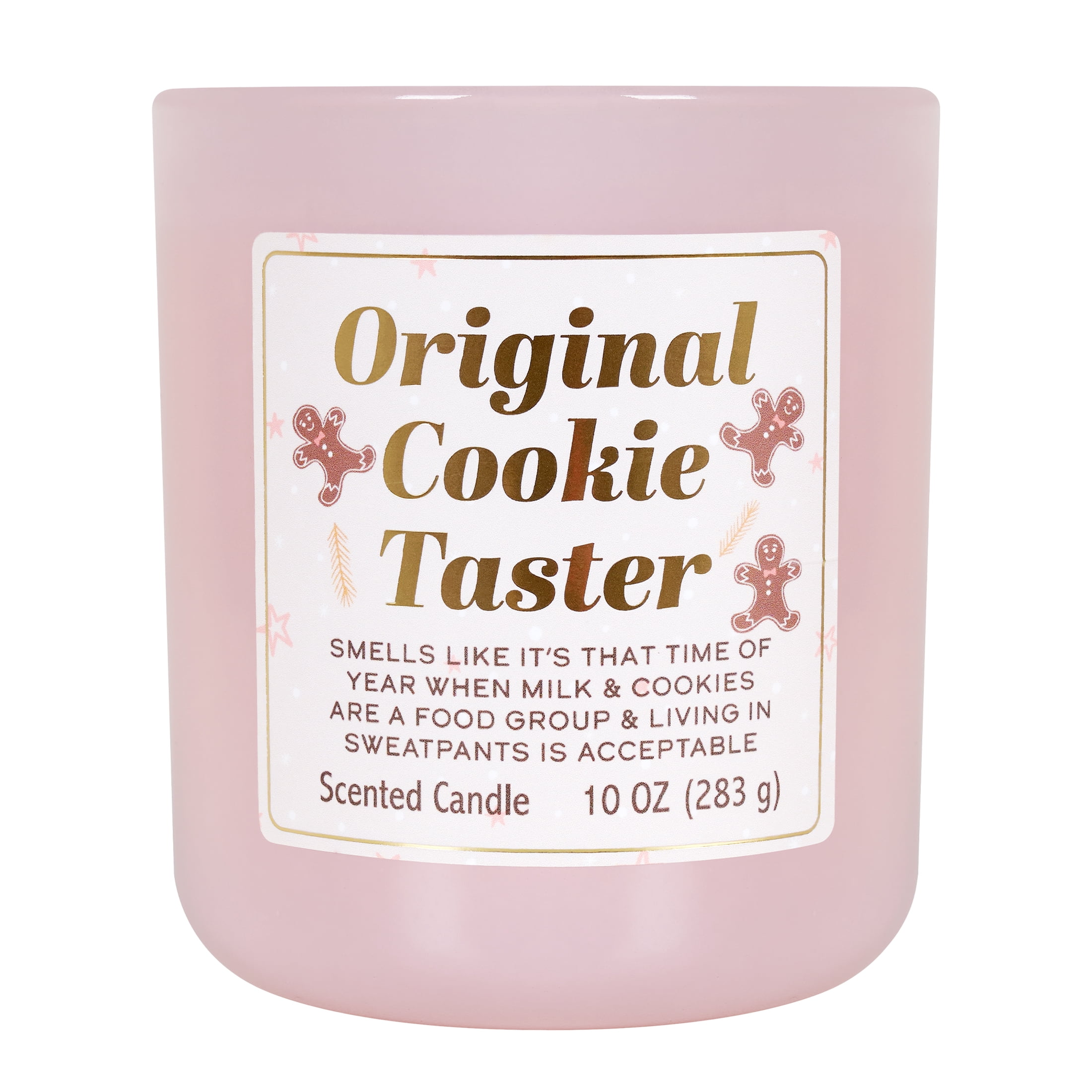 Mainstays Chocolate Chip Vanilla Cookie Scented Candle, Single-Wick, 10 oz