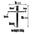 thumbnail image 4 of Llave manga pequeña Macarena 8 mm 10 mm 5 mm 3 mm para modelo de oruga RC, 4 of 8