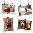 thumbnail image 7 of Dog Overalls Pet Clothes boy Dog Outfits Jumpsuit Black/Red Plaid Shirt Top with Overalls Puppy Clothes, 7 of 7